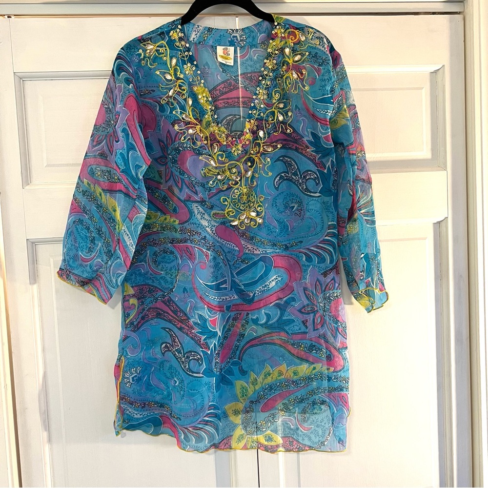 Lightweight swim coverup
